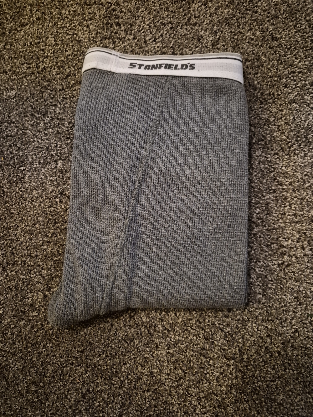 Unisex Gray Thermal Long Johns  >>>2 For 1 Sale!<<<